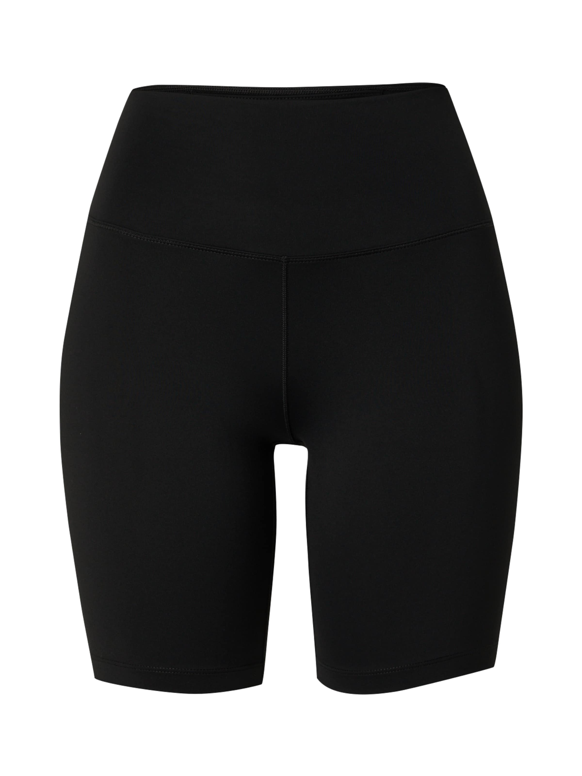 NIKE Skinny Športne hlače 'One' | črna barva: sprednja stran