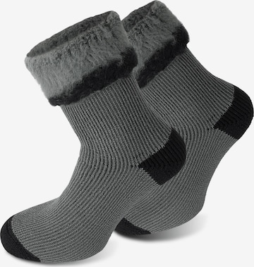 Polar Husky Socken 'Extrem Hot' in Grau: predná strana