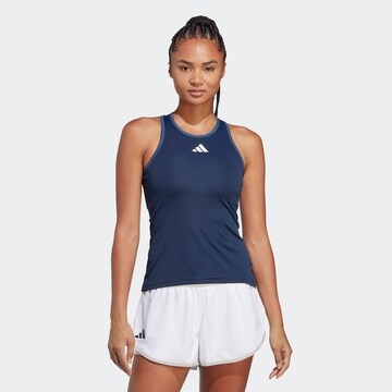 ADIDAS PERFORMANCE Sport top 'Club ' - kék: elől