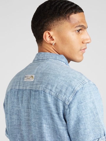 CAMP DAVID - Ajuste regular Camisa en azul
