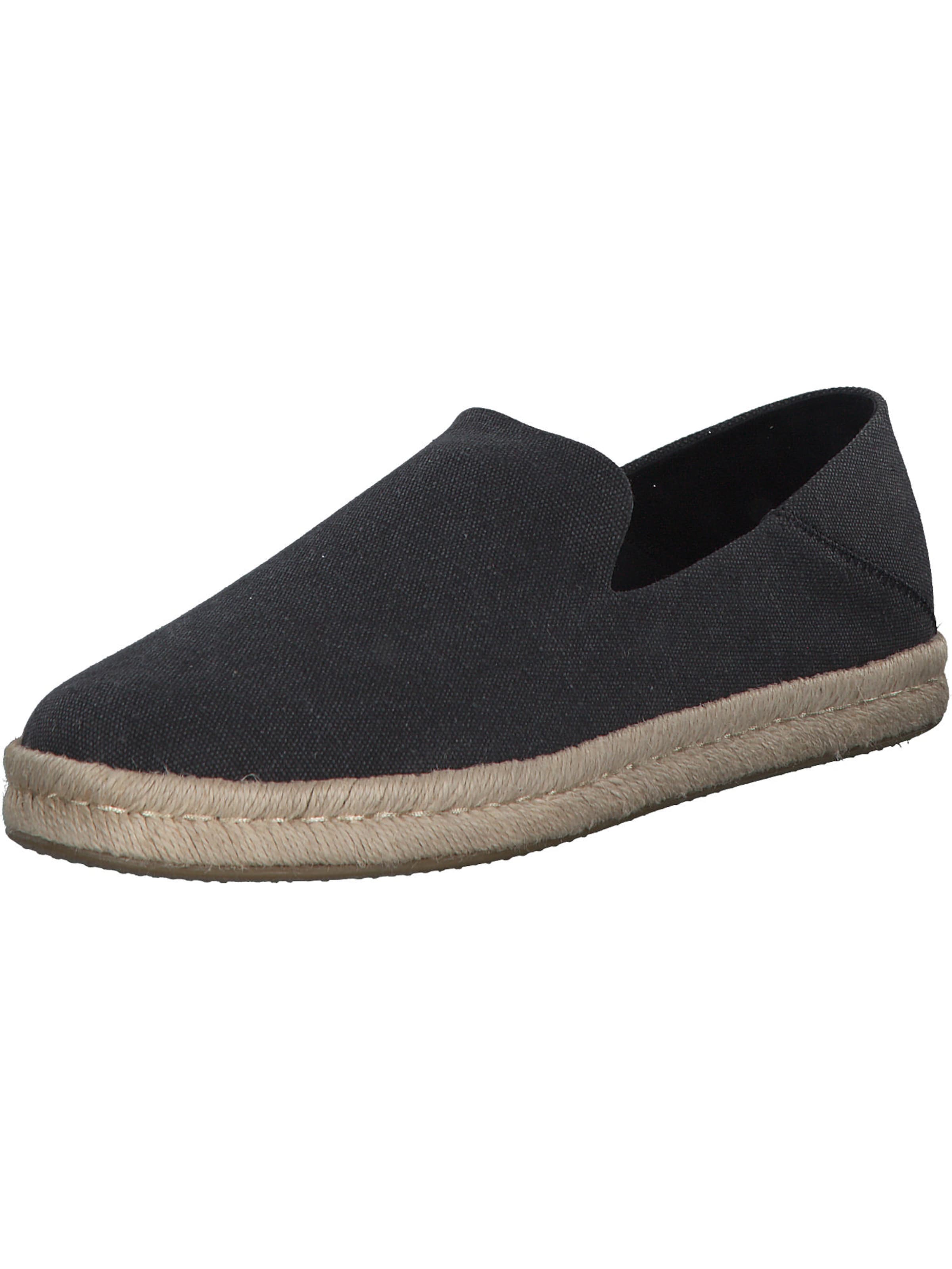 Espadrilles 'Santiago' TOMS en noir : devant