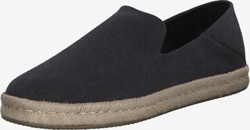 TOMS Espadrilles 'Santiago' in Zwart: voorkant