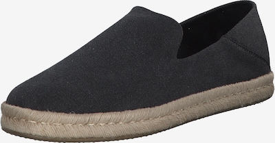 TOMS Slipper 'Santiago' in schwarz, Produktansicht