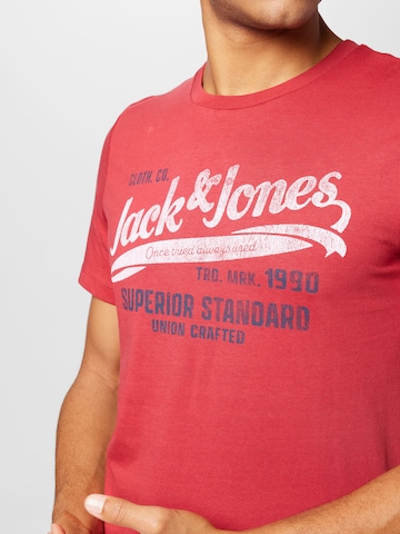 JACK & JONES Shirt 'BILL' in Red