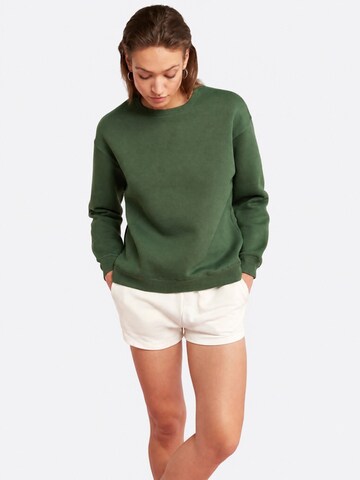 Sweat-shirt Ethiquet en vert