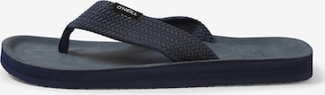 O'NEILL - Sandalias de dedo 'Chad' en azul: frente