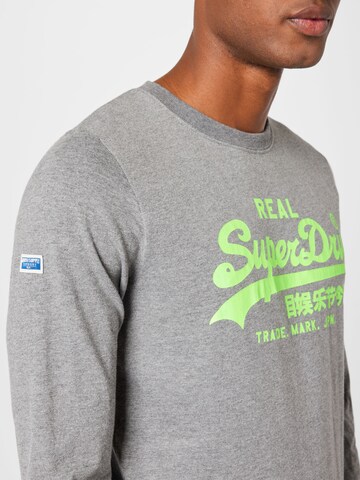 T-Shirt 'American Classic' Superdry en gris