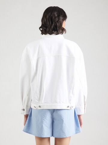 Abercrombie & Fitch Tussenjas in Wit