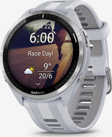 GARMIN Sportuhr 'Forerunner 965' in Silber: Vorderseite