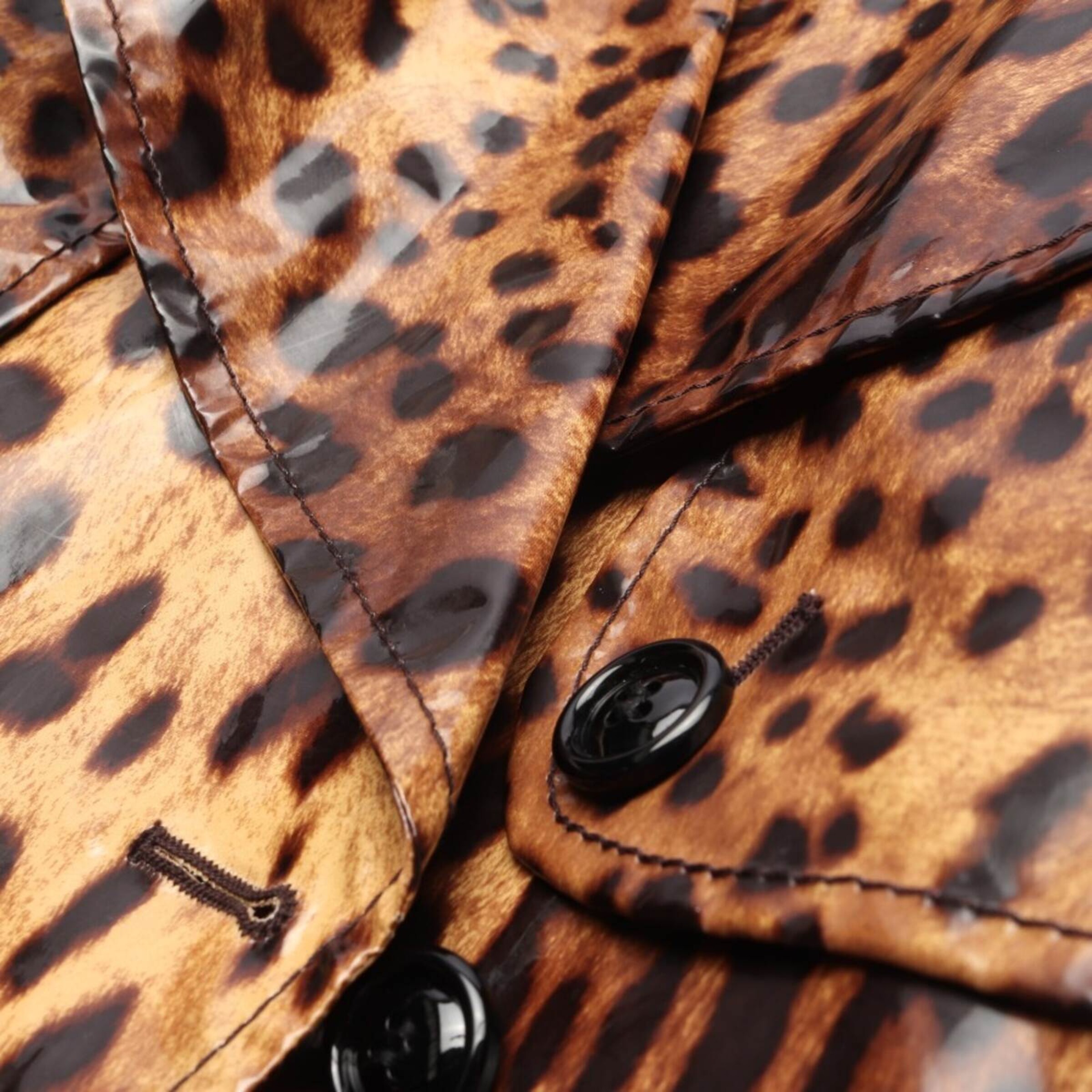 DOLCE & GABBANA Übergangsjacke M in Braun