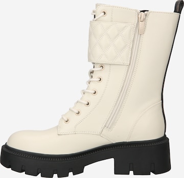 Bottines à lacets 'Sery' GUESS en blanc