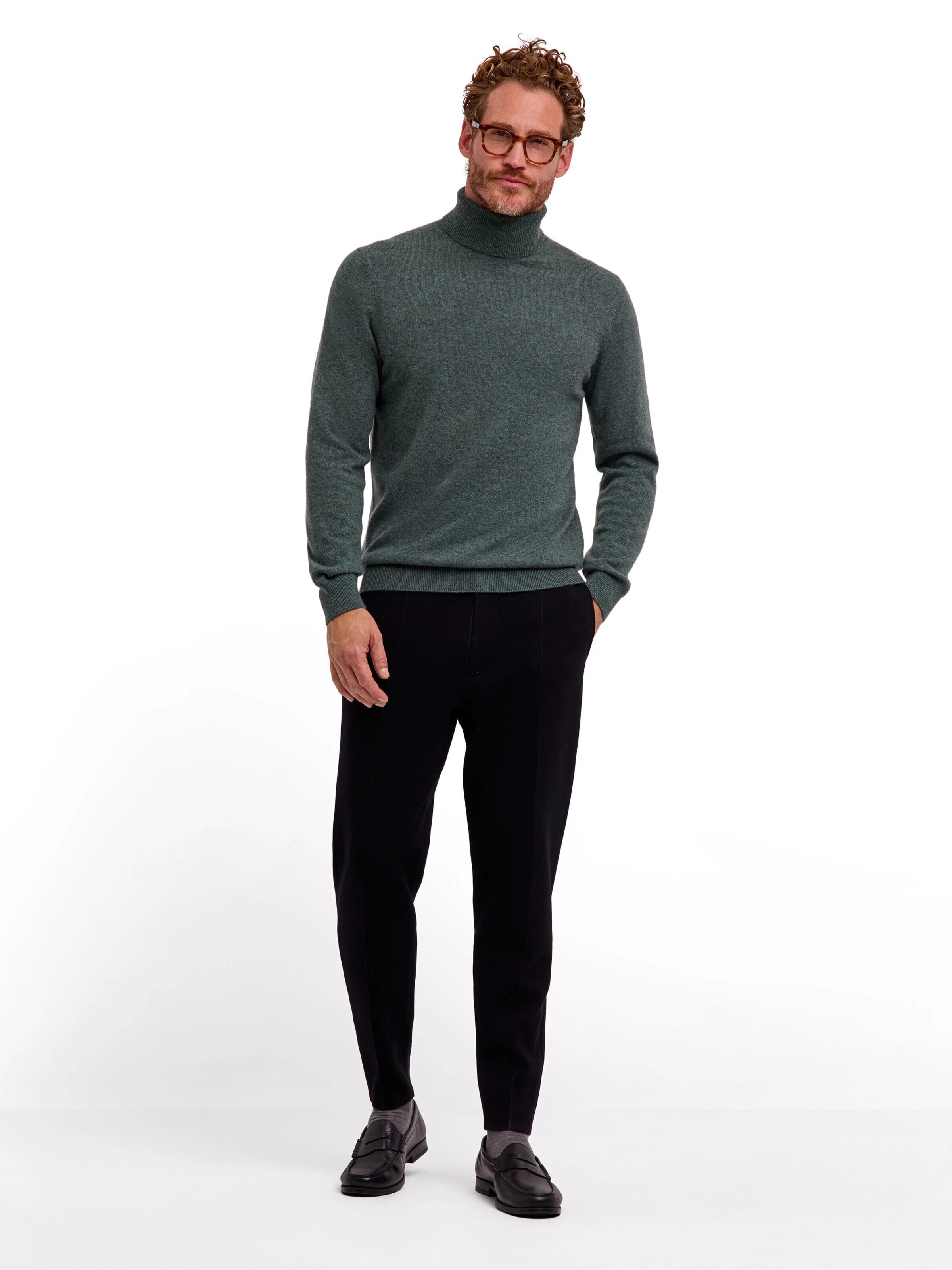FALKE Pullover 'Pure Cashmere'‌‌‌‌‌ in Grün