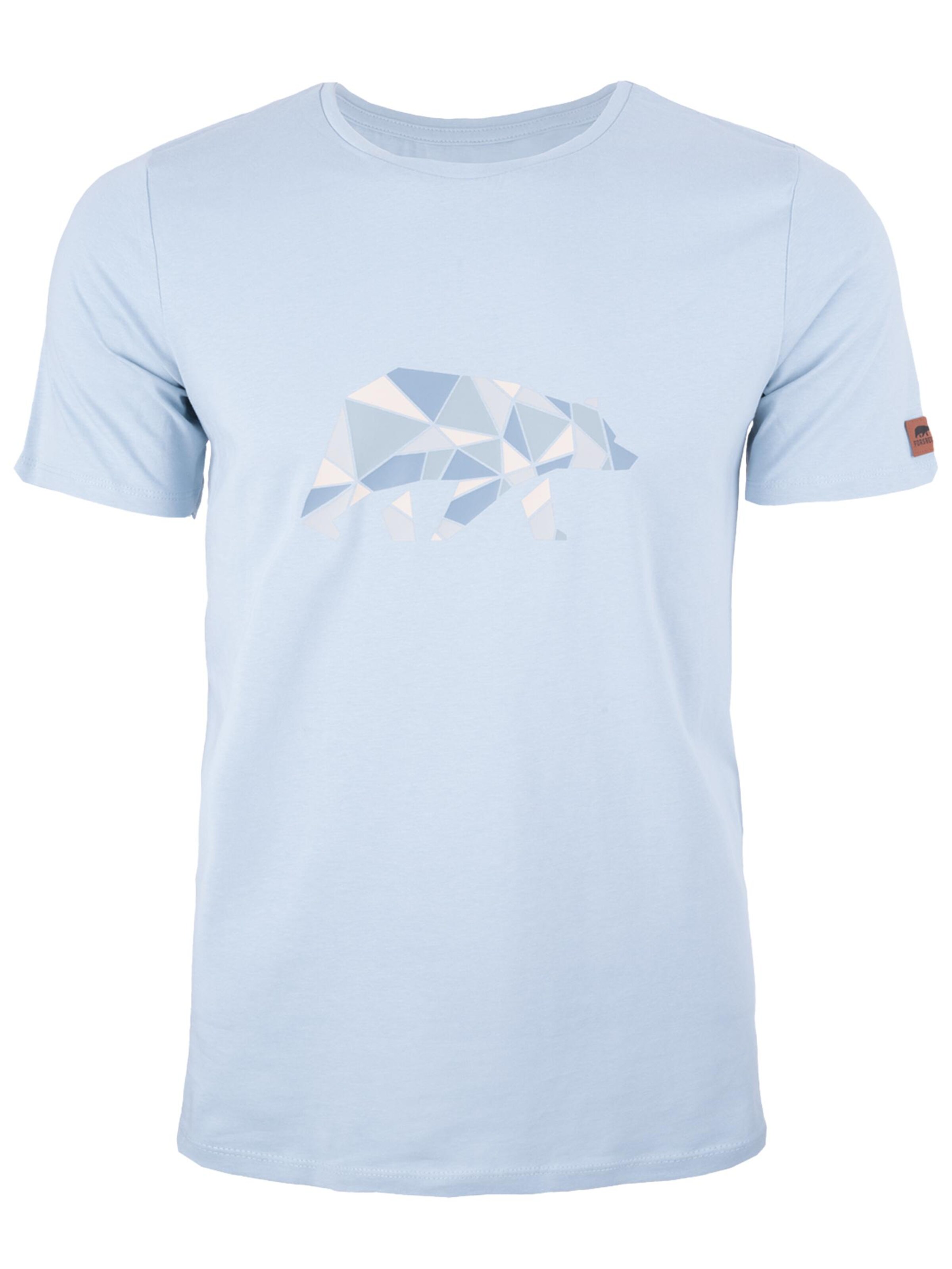 FORSBERG Shirt 'Espenson T-Shirt mit Brustlogo' in Blue: front