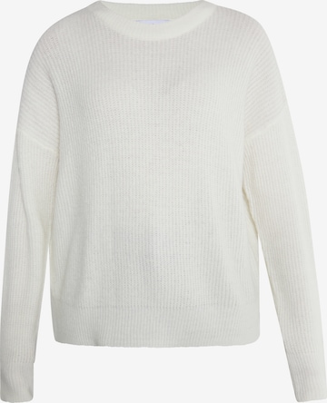 Pull-over usha WHITE LABEL en blanc : devant