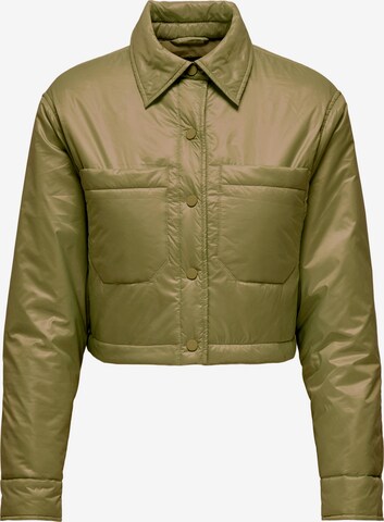 ONLY Prehodna jakna 'Cassidy' | zelena barva: sprednja stran