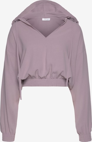 LASCANA Sweatshirt in Purple: front