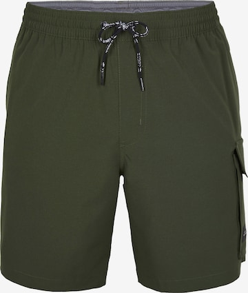 Boardshorts O'NEILL en vert : devant