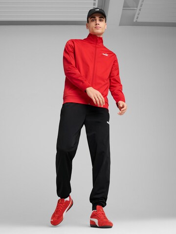 PUMA Тренировочный костюм 'ESS' в Красный: спереди