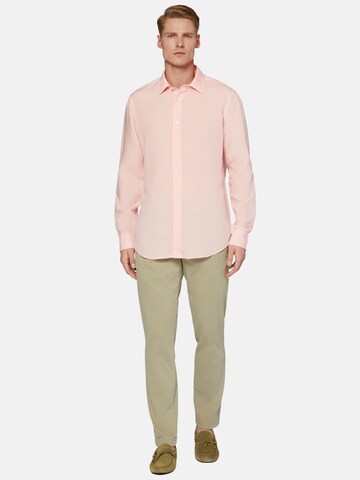 Boggi Milano Regular Fit Hemd in Pink