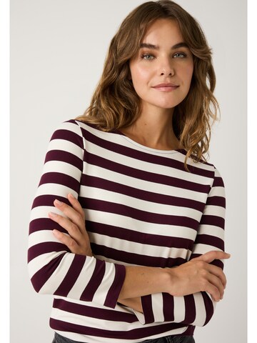 MORE & MORE Shirt 'Evergreen' in Lila: Vorderseite