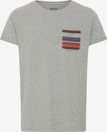 BLEND Shirt 'ELANDRO' in Grey: front