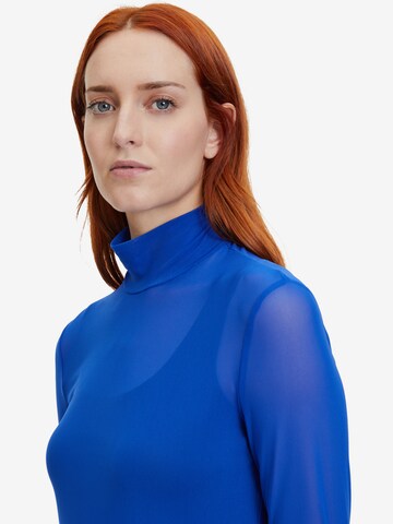 Vera Mont Basic Shirt mit Turtle Neck in Blau