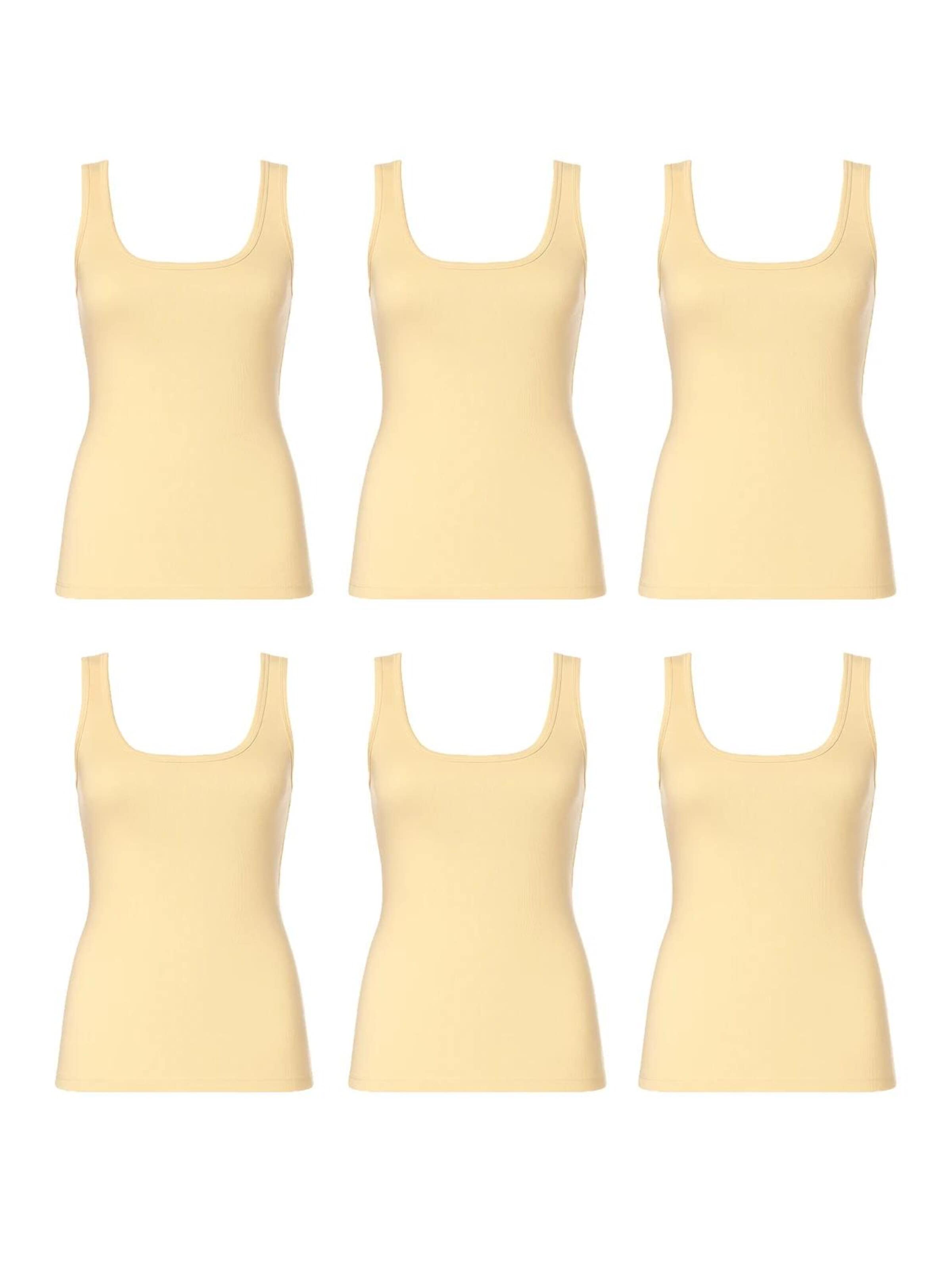 Erdem Undershirt in Yellow: front