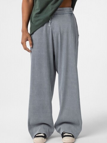 Loosefit Pantaloni di Dandalo in grigio: frontale