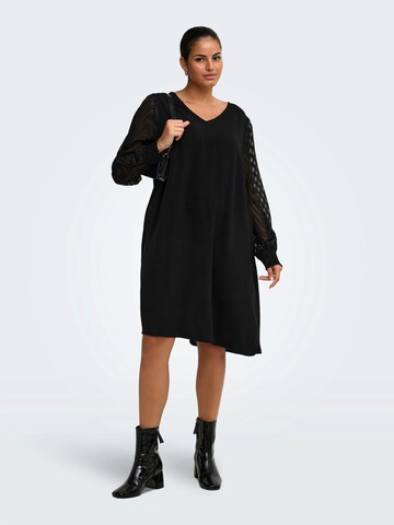 ONLY Carmakoma - Vestido 'CARMETTA' em preto: frente