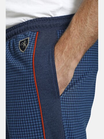 Charles Colby Loosefit Broek 'Baron Turner' in Blauw