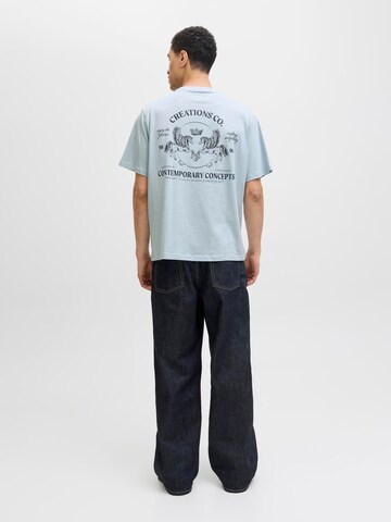 JACK & JONES Shirt 'JORLiverpool' in Blue