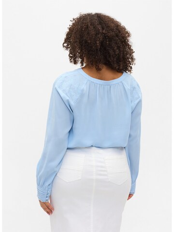 Zizzi - Blusa 'Hedvig' em azul