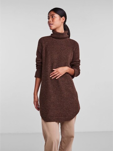 PIECES Sweater 'Ellen' in Brown