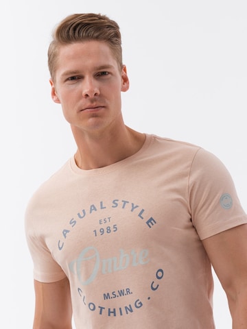 Ombre T-Shirt 'S1752' in Pink