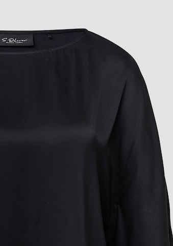 Chemisier s.Oliver BLACK LABEL en noir