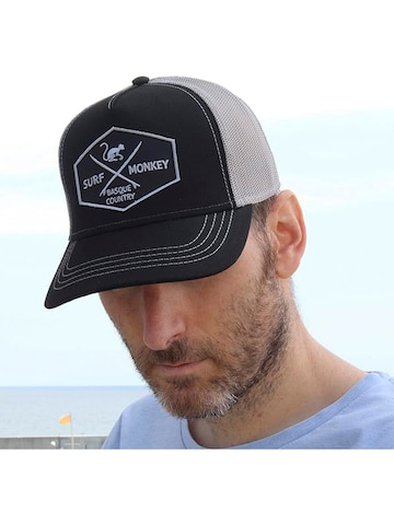 Surf Monkey - Boné desportivo em cinzento: frente