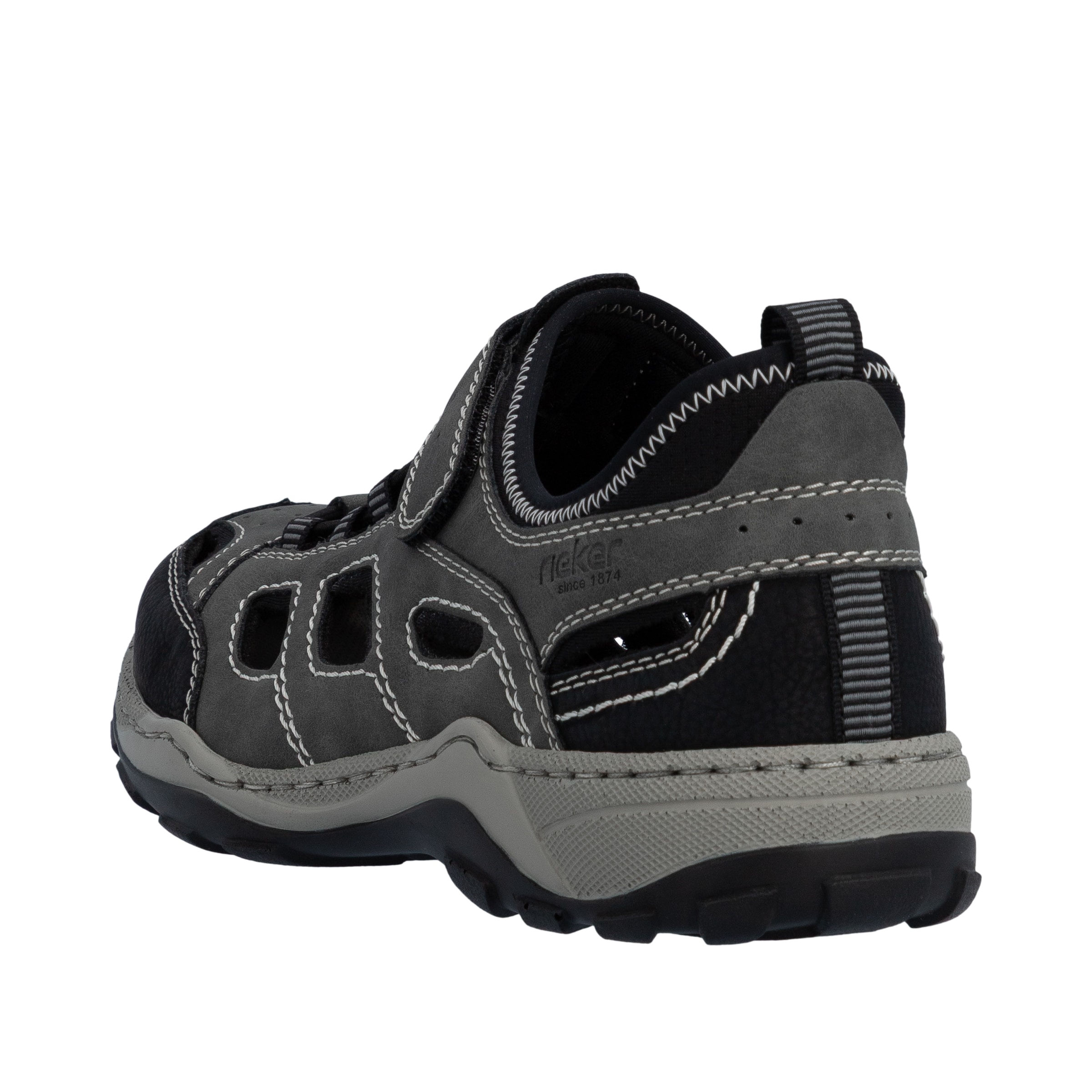 Rieker Trekkingsandale '08063' in Grau