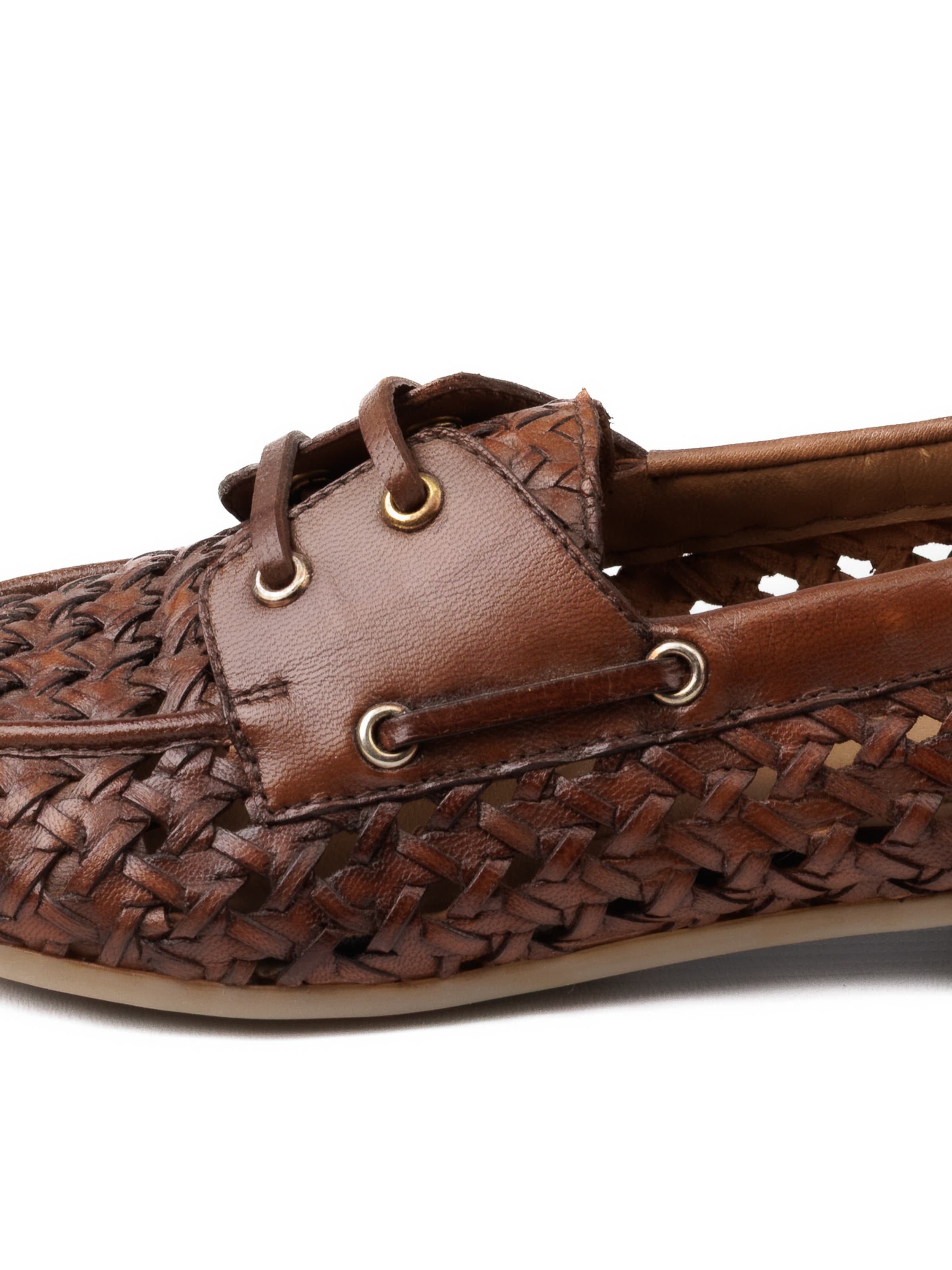 5PM Mocassins 'GAËLLE' in Bruin