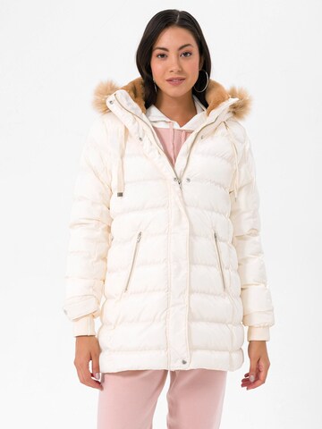 Giacca invernale di Daniel Hills in beige: frontale