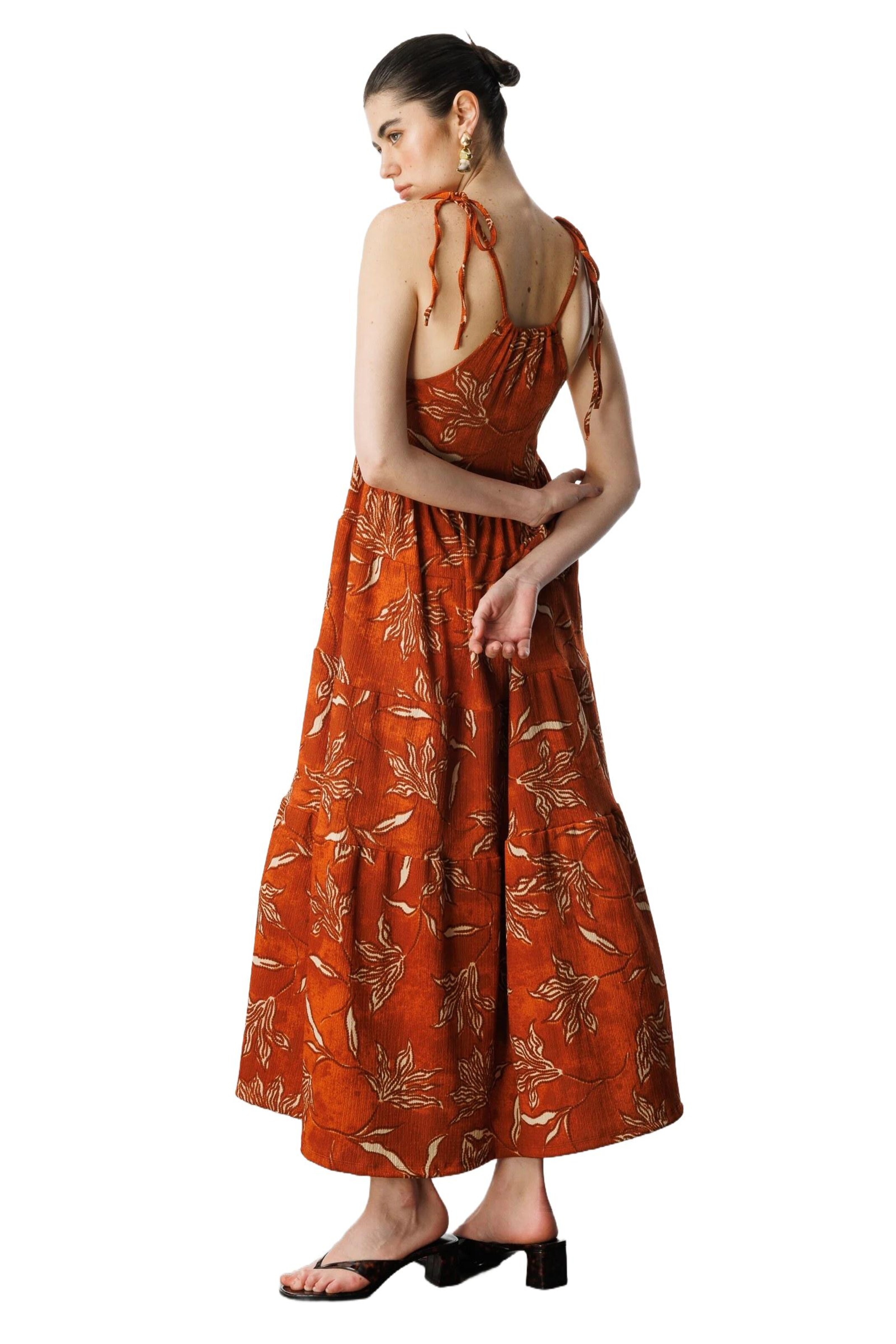 No Matter What Kleid in Orange