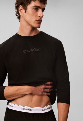 Calvin Klein Pyjama in Schwarz