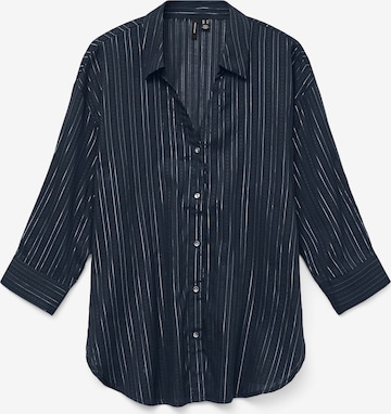 Chemisier 'VMOLLA' VERO MODA en bleu : devant