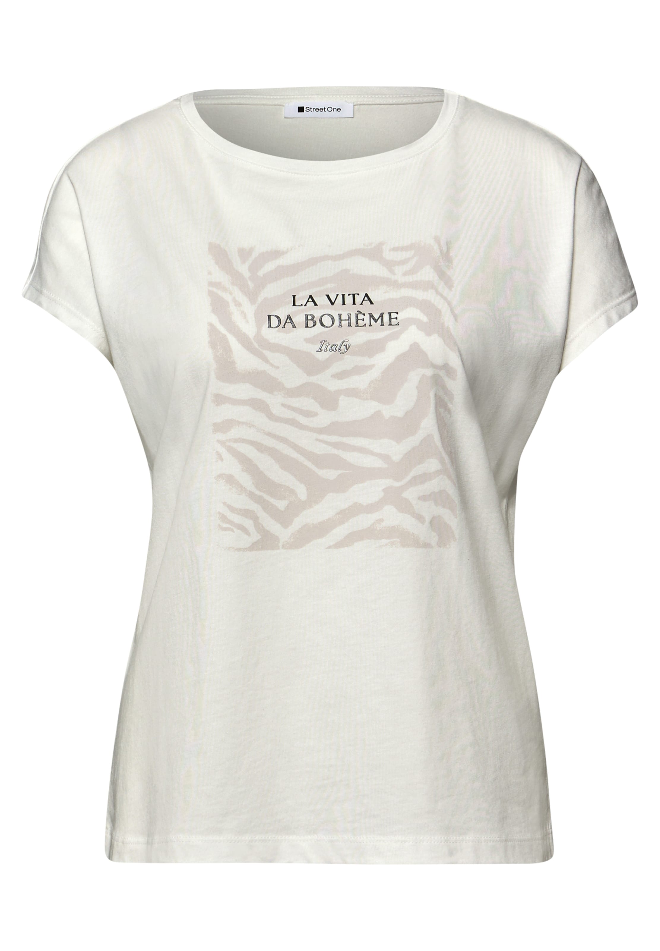 STREET ONE Shirt in White: front