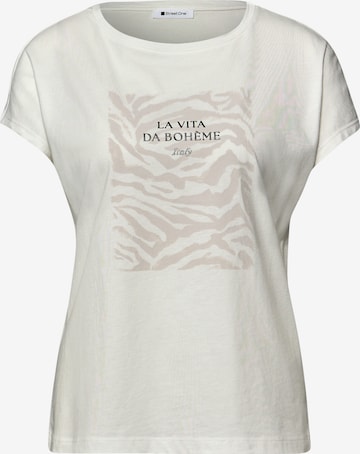 STREET ONE Shirt in White: front
