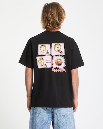 T-Shirt 'CHOMP CHOMP' Volcom en noir