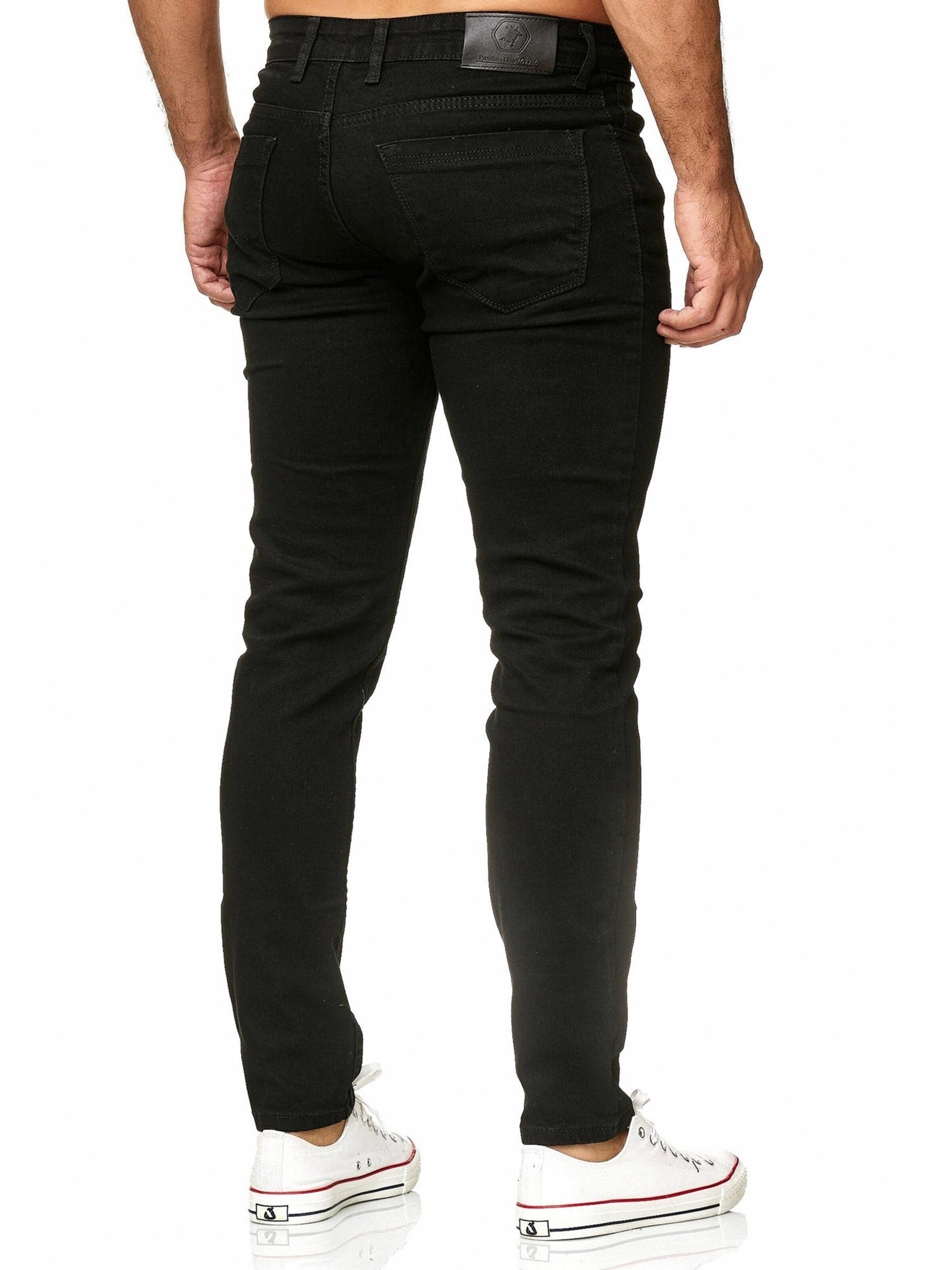 Tazzio Slimfit Jeans '16533' in Zwart