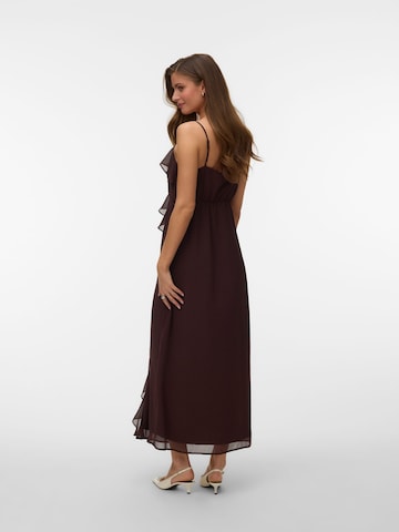 VERO MODA Zomerjurk 'VMCarol' in Bruin
