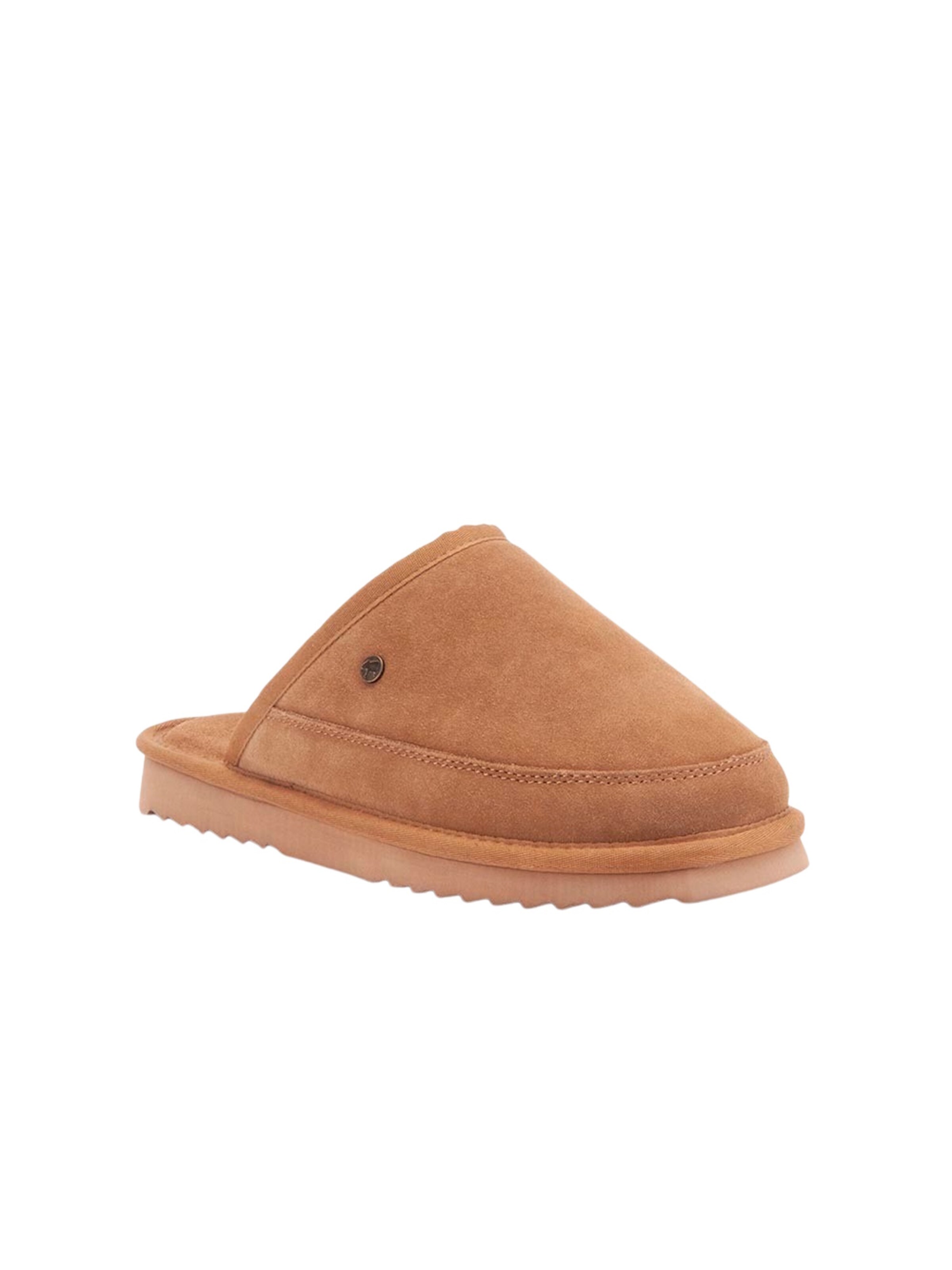 Warmbat Hausschuh  'Cowra' in Braun