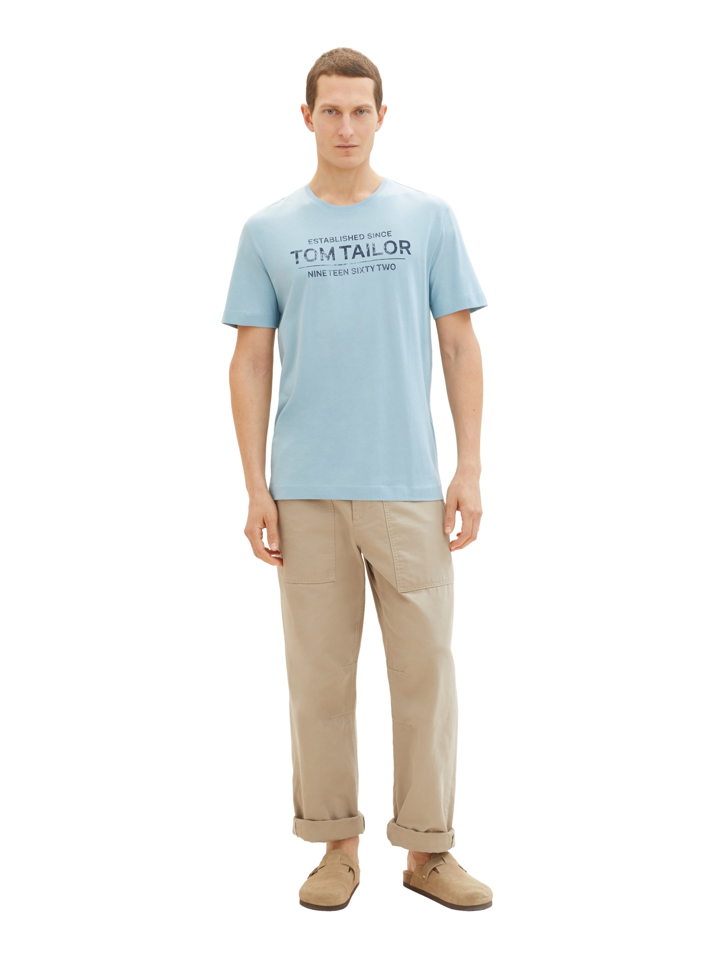 TOM TAILOR T-Shirts in Blau