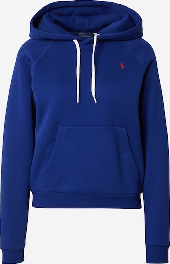 Polo Ralph Lauren Sweat-shirt en bleu roi / rouge foncé / blanc, Vue avec produit